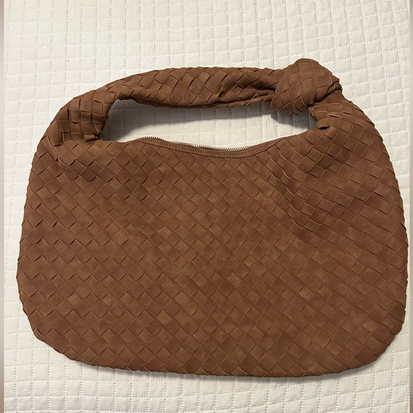 Handbags - NWOT Braided Tan Women's Bag